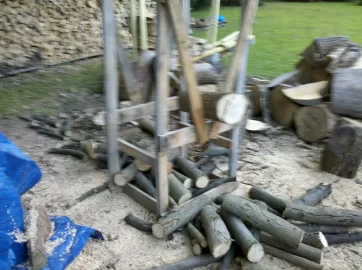 [Hearth.com] Takin Down More dead Ash, more pole cuttin