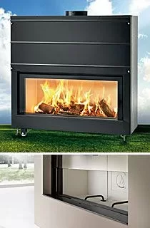 [Hearth.com] Fiamma Llc. announces the Caminetti Montegrappa LIGHT06  EPA Phase 2 Wood Burning Fireplace.