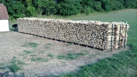 [Hearth.com] Restacking my firewood the easy way.