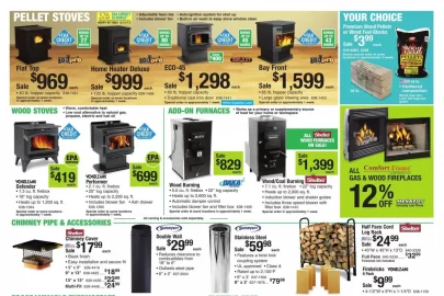 [Hearth.com] Menards Stove Sale Going