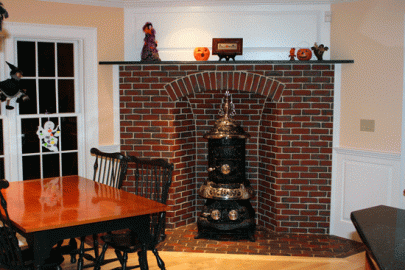 [Hearth.com] The old smoke dragon is finally installed.