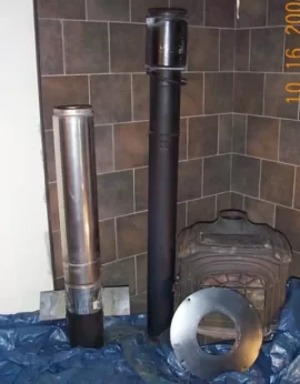 [Hearth.com] Installing Stove & Chimney Pipe