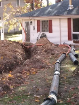 [Hearth.com] Buried Piping in 6" Sewer (SDR 35) pipe question