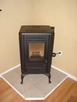 [Hearth.com] Just got done with the install first burn pics