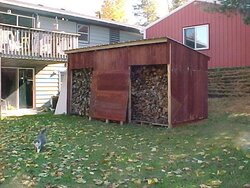 Pictures of My Wood Stacks and Shed (Lots of Them!)