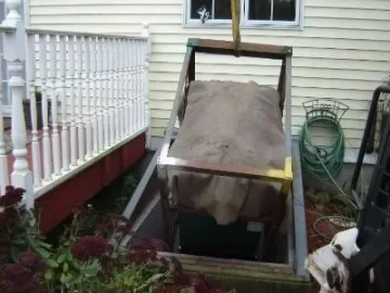 [Hearth.com] Getting the Boiler into the Basement