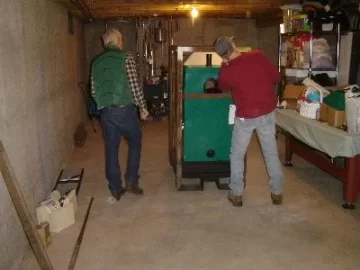 [Hearth.com] Getting the Boiler into the Basement