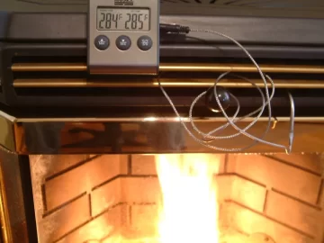 [Hearth.com] Top of pellet stove temp   Help PLease!