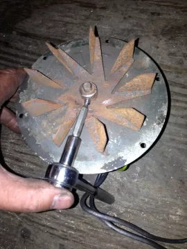 [Hearth.com] Any easier way to change a combustion blower's rusty old impeller blades?