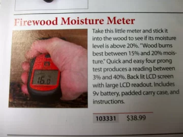 [Hearth.com] Moisture Meter