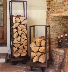 [Hearth.com] Inside Log holder/carrier ideas?