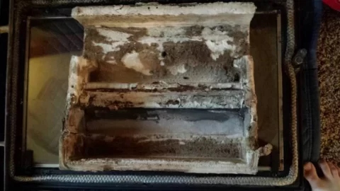 [Hearth.com] Getting a stainless liner installed and found over fire damage