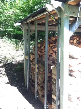 [Hearth.com] Wood shed up