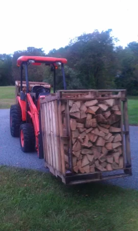 [Hearth.com] OH!  So THAT's how it's supposed to run! Dry oak.