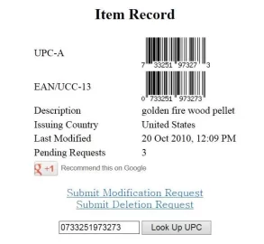 [Hearth.com] Need some help getting UPC codes of the pellet bags.