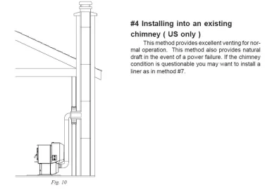 [Hearth.com] New install- pellet vent into 6" or 8" all fuel SS chimney?