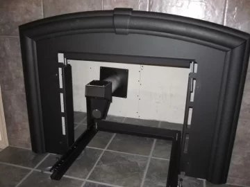 [Hearth.com] Pellet Insert in a Propane fireplace