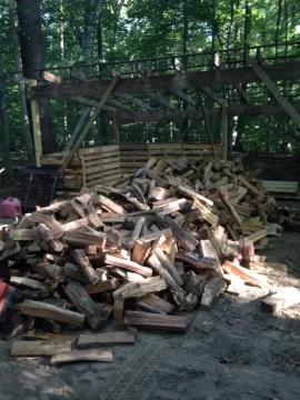 [Hearth.com] First load going in new shed!