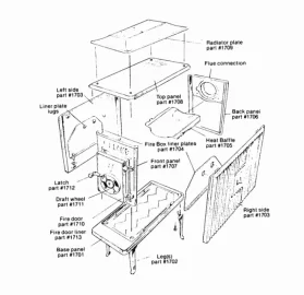 [Hearth.com] wondering if this Jotul 602 can be used, pics attached