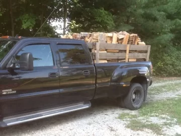 [Hearth.com] Wood rack for truck