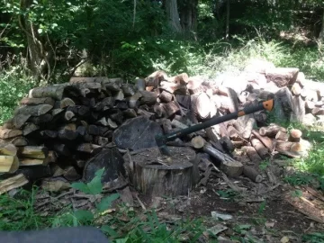 [Hearth.com] My Zero Tool Built Firewood Rack...