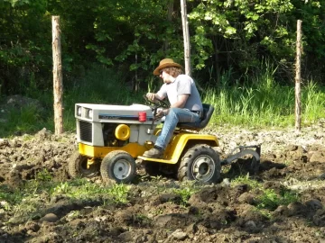 [Hearth.com] Husqvarna and plowing the garden