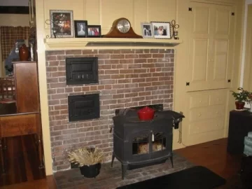 [Hearth.com] Woodstove in an old chimney