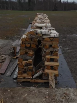 [Hearth.com] Stacked some birch today. pics