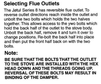 [Hearth.com] Install advice needed w/ older Jotul Series 8