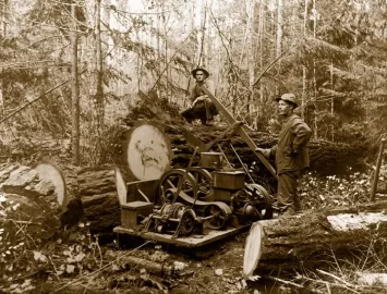 [Hearth.com] Before there were chainsaws.......................