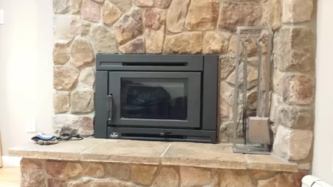 [Hearth.com] Osburn Matrix Installed ... Just in Time