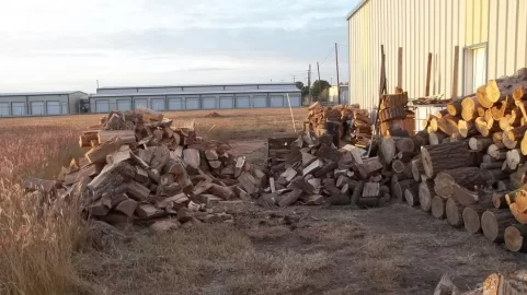 [Hearth.com] My embarrassing wood pile!