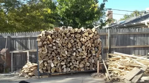 [Hearth.com] My embarrassing wood pile!