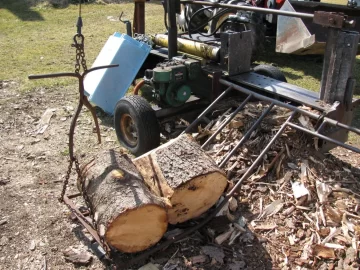 [Hearth.com] Log Splitter:  Log cradle or no?