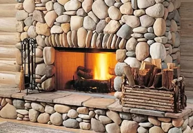 [Hearth.com] Dry stack cultured stone