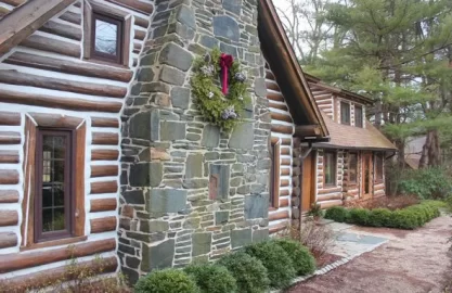 [Hearth.com] Dry stack cultured stone