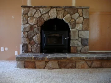 [Hearth.com] Dry stack cultured stone