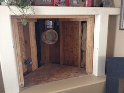 Converting a Propane Fireplace into Wood stove