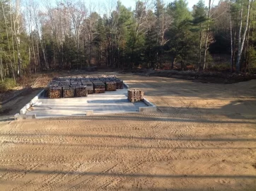 [Hearth.com] Picture question:  Will 20 cords dry in the barn like this?