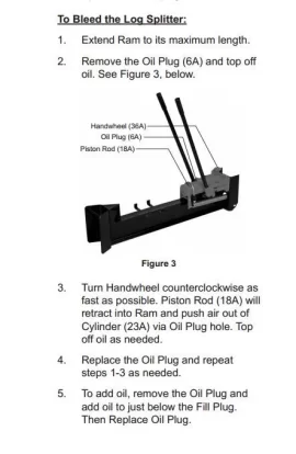 [Hearth.com] Oil for Manual Log Splitter