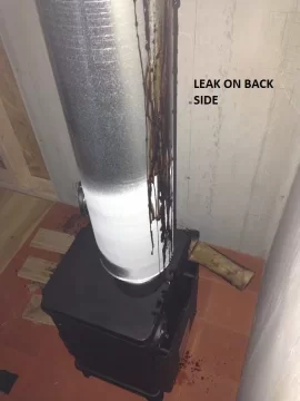 [Hearth.com] Creosote leaking from new stove?