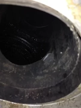 [Hearth.com] Hole in my liner-repair(pic)