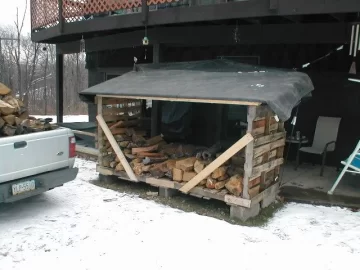 [Hearth.com] Has anybody ever built a "pallet house" to use as a woodshed?