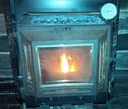 Tips on if Your pellet stove is burning lazy and or getting smoke in the house