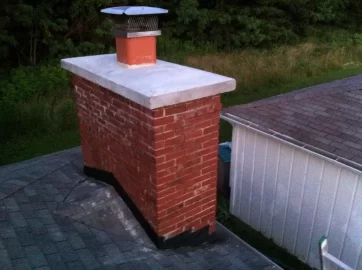 [Hearth.com] instead of repairing small cracks on chimney crown has anyone put on a chimney chase cover?