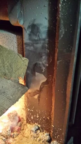 [Hearth.com] Paint peeling on 3 week old PE Summit.