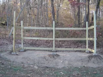 [Hearth.com] Wood shed on piers