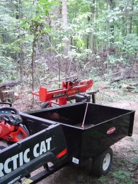 [Hearth.com] ATV wood Hauling Trailer