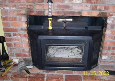 [Hearth.com] installed a block off plate, and I suck at this!