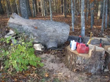 [Hearth.com] Some big trunk wood 3+year felled but still wet